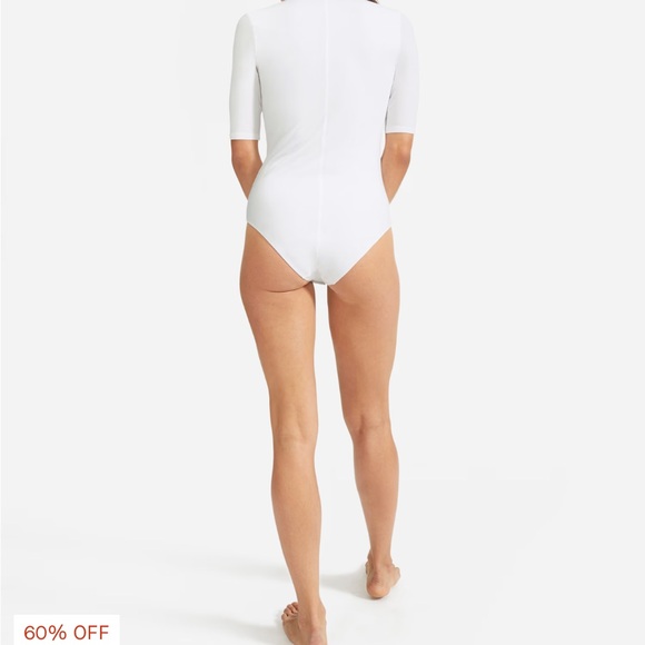 Everlane white bikini Bodysuit - Picture 2 of 5